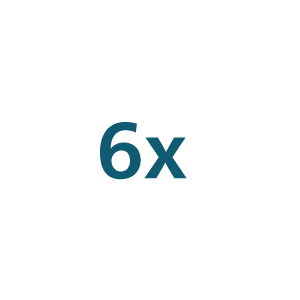 6x