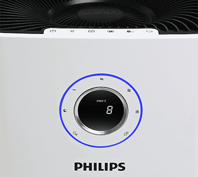 Automatically detects and reacts to the changes in Air quality