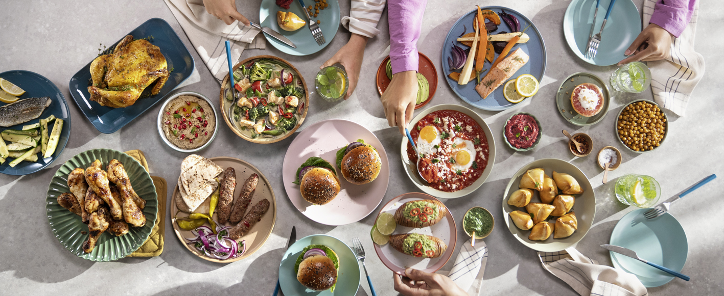 Delisious meal for whole family prepared with Philips Airfryer